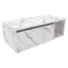 Armário de Banheiro 1 Porta Mármore Branco Bn3601 - Tecno Mobili