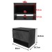 Armário de Banheiro 1 Porta 1 Prateleira Mármore Lunar Bn3606 - Tecno Mobili