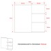 Armário de Banheiro 3 Prateleiras Branco Bn3608 - Tecno Mobili
