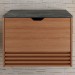 Armário de Banheiro 1 Porta 1 Gaveta Amêndoa/Mármore Lunar Bn3613 - Tecno Mobili