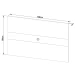 Painel para TV Até 42 Polegadas Natural/Palha Pa2913 - Tecno Mobili