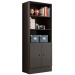 Estante para Livros Gamer 2 Portas 3 Prateleiras Preto - Qmovi