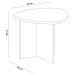 Mesa de Canto Delta Off White - Artely Móveis