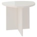 Mesa de Canto Delta Off White - Artely Móveis