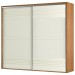 Guarda-Roupa Casal 2 Portas 4 Gavetas 100% Mdf Freijo/Off White Tw603b - Dalla Costa