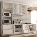 Cozinha Completa Atlanta 10 Portas 5 Gavetas 100% Mdf Americana Branco - Panorama Móveis