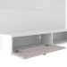 Painel para TV Até 40 Polegadas Califórnia 1 Porta 1 Prateleira Branco/Fume - Jcarvalho