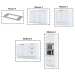 Cozinha Completa Miami 9 Portas 5 Gavetas 100% Mdf Americana Branco - Panorama Móveis