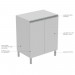 Armário Multiuso 59,40 Cm 2 Portas Branco - Pnr Móveis