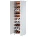 Armário Multiuso 60 Cm 2 Portas 9 Prateleiras Branco - Pnr Móveis