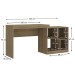 Mesa para Computador 4 Nichos Avelã Tx/ Avelã Tx Ho-2904 - Hecol Móveis