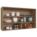Armário Aéreo Cozinha 1 Porta 1 Prateleira 100% Mdf Wood Co9100  - Decibal Móveis