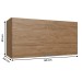 Armário Aéreo Cozinha 1 Porta 100% Mdf Wood Co9104 - Decibal Móveis