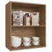 Armário Aéreo Cozinha 2 Portas 1 Prateleira 100% Mdf Wood Co9201 - Decibal