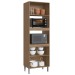 Torre Quente 4 Portas 2 Prateleiras 100% Mdf Wood/Malbec Co9400 - Decibal
