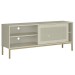 Rack para TV Até 55 Polegadas Buriti 1 Porta Off White - Olivar Móveis