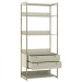 Closet Industrial 2 Gavetas Off White 17302 - Olivar Móveis