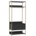 Closet Industrial 2 Gavetas Preto 17251 - Olivar Móveis