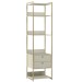 Closet Industrial 2 Gavetas Off White 17213 - Olivar Móveis