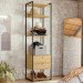 Closet Industrial 2 Gavetas Pinus 17213 - Olivar Móveis