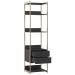Closet Industrial 2 Gavetas Preto 17213 - Olivar Móveis