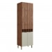 Paneleiro 4 Portas Wengue/Cristalo Co14402 - Decibal