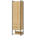 Closet Industrial 1 Porta 2 Gavetas Pinus 17321 - Olivar Móveis