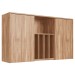 Armário Aéreo Cozinha 2 Portas Carvalho Oak Co12200 - Decibal