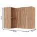 Armário Aéreo Cozinha 1 Porta Carvalho Oak Co12101 - Decibal