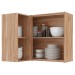 Armário Aéreo Cozinha 1 Porta Carvalho Oak Co12101 - Decibal