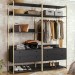 Closet Industrial 4 Gavetas Preto 17517 - Olivar Móveis