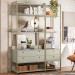 Closet Industrial 4 Gavetas Off White 17519 - Olivar Móveis