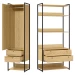 Closet Industrial 1 Porta 4 Gavetas Pinus 17520 - Olivar Móveis