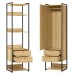 Closet Industrial 1 Porta 4 Gavetas Pinus 17521 - Olivar Móveis