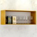 Armário Aéreo Cozinha Eduarda 1 Porta Basculante Cinamomo/Off White - Chf Móveis