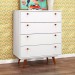 Cômoda 4 Gavetas Branco 11091 - Olivar Móveis