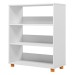 Cômoda Infantil Montessoriano 3 Prateleiras Branco - Olivar Móveis