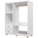 Guarda-Roupa Infantil Montessoriano 2 Gavetas Branco - Olivar Móveis