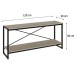 Rack para TV Até 50 Polegadas Dynamica 1 Prateleira Snow/Preto - Compace