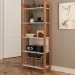 Closet 5 Prateleiras Amêndoa/Branco Az1005 - Tecno Mobili