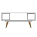 Mesa de Centro 2 Nichos Branco - Olivar Móveis