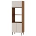 Torre Quente 3 Portas Ebano Fosco/Off White Fosco 1311m - Genialflex