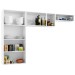 Cozinha de Aço Compacta Diamante 7 Portas Branco/Preto 818409 - Telasul