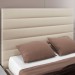 Cabeceira Casal Naples Veludo Pastel 26804 - Vian