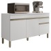 Balcão de Cozinha Line 150 Cm 3 Portas 1 Gaveta Supremo - Kits Paraná
