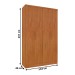 Guarda-Roupa Solteiro Amsterdam 4 Portas 2 Gavetas Cinamomo - Tcil Móveis