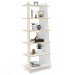 Estante para Livros Jade 6 Prateleiras Branco - Politorno