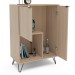 Aparador Cayman 2 Portas 1 Prateleira Legno Salinas - Politorno