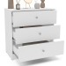 Cômoda Benfácil 3 Gavetas Branco - Politorno