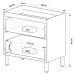 Armário de Cozinha 80 Cm 2 Gavetas Montana/Fumê - Quiditá Móveis